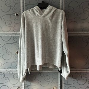 Aerie Cropped Cotton Hoodie